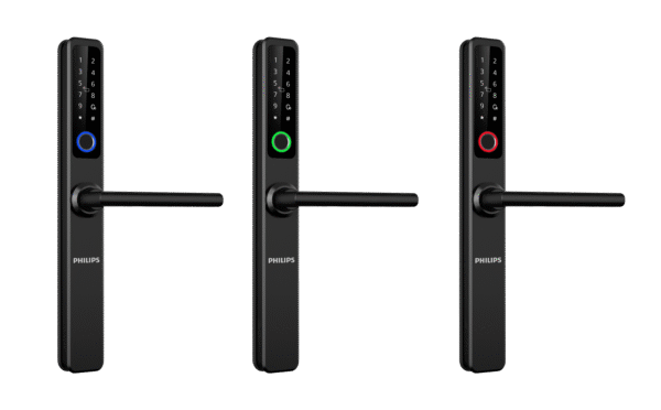 4 DDL608-5HWS Manija Puerta de aluminio